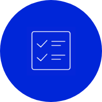 Checklist Icon Blue